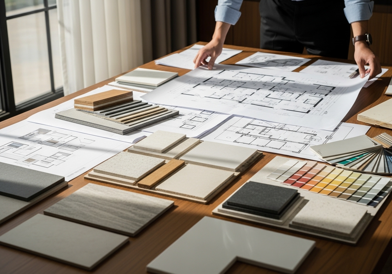 The Stages of an Interior Project: Diagnosis, Concept, Planning, Materials and Execution