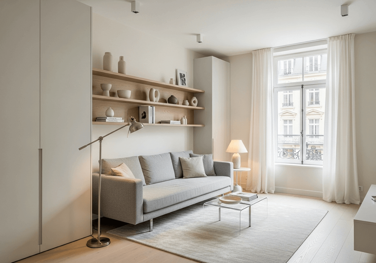 How to Optimize a Small Space: Circulation, Lighting and Furniture Choices