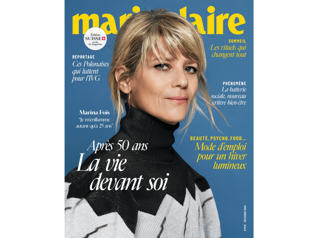 Marie Claire Suisse Novembre 2025: Quand le cerveau réclame des chaussettes
