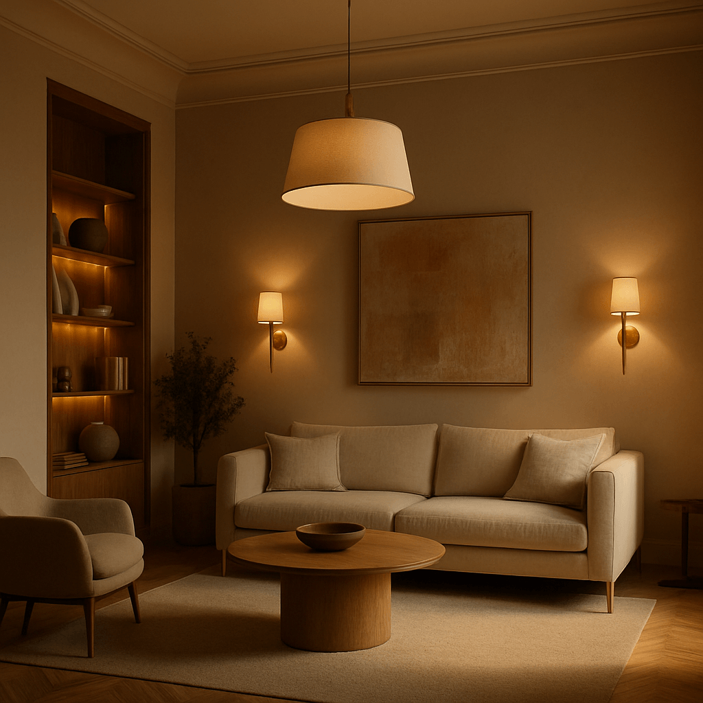 guide lumineux piece par piece