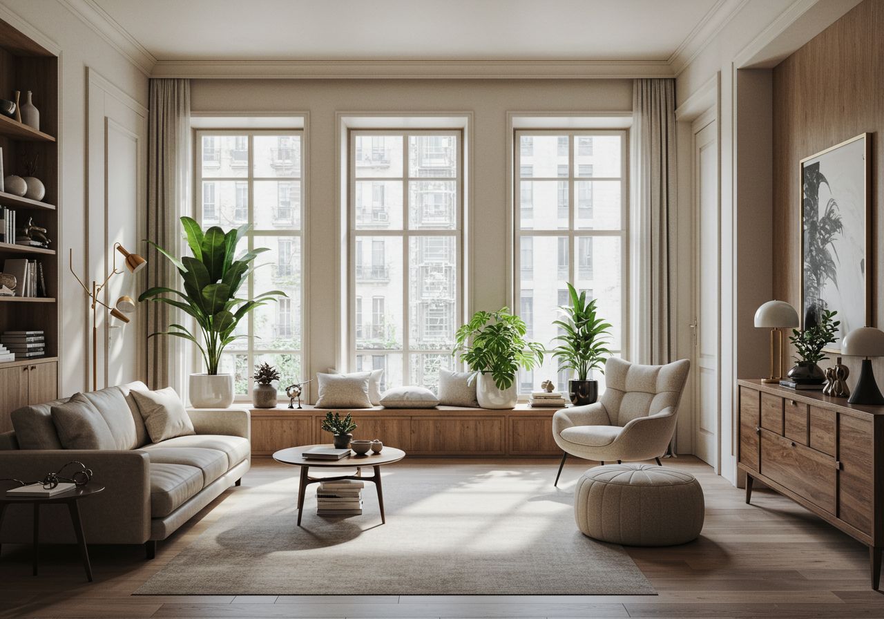 Design biofílico: como trazer a natureza para o seu interior urbano