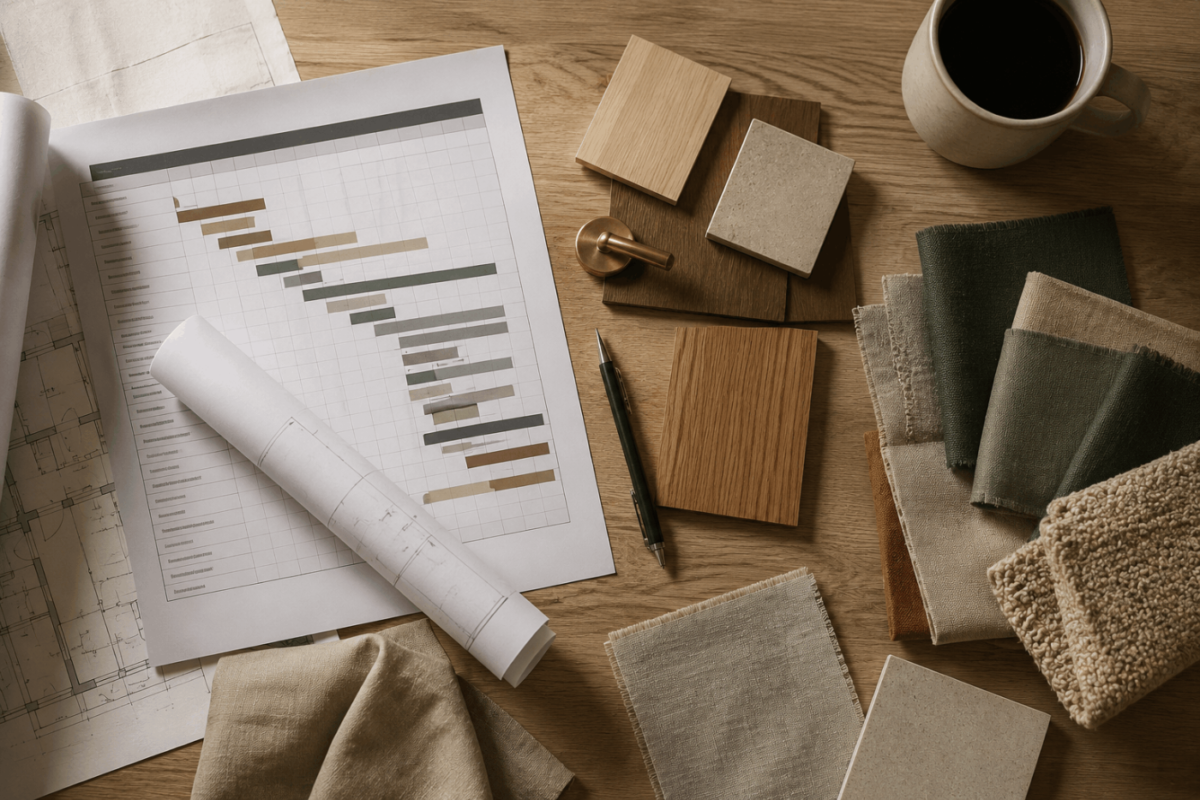 Quanto Tempo Dura um Projeto de Design de Interiores?