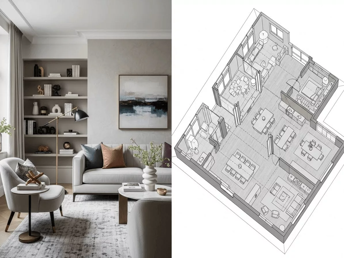 Interior Architect or Decorator: Key Differences and Which Professional to Choose