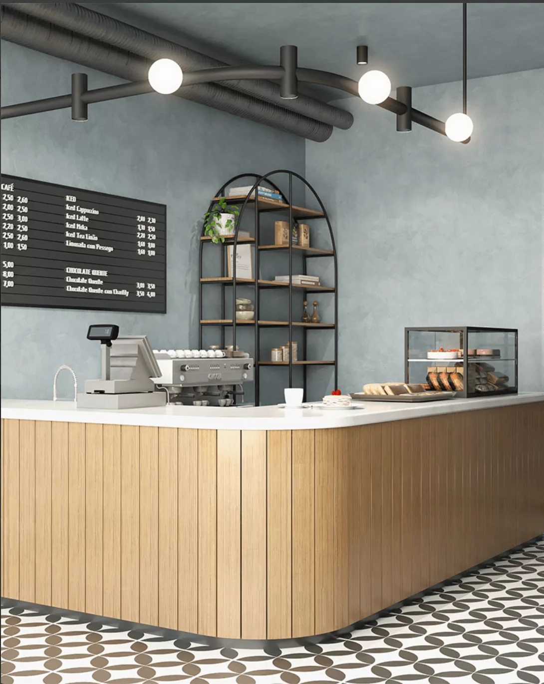 Coffee Light Blue 2