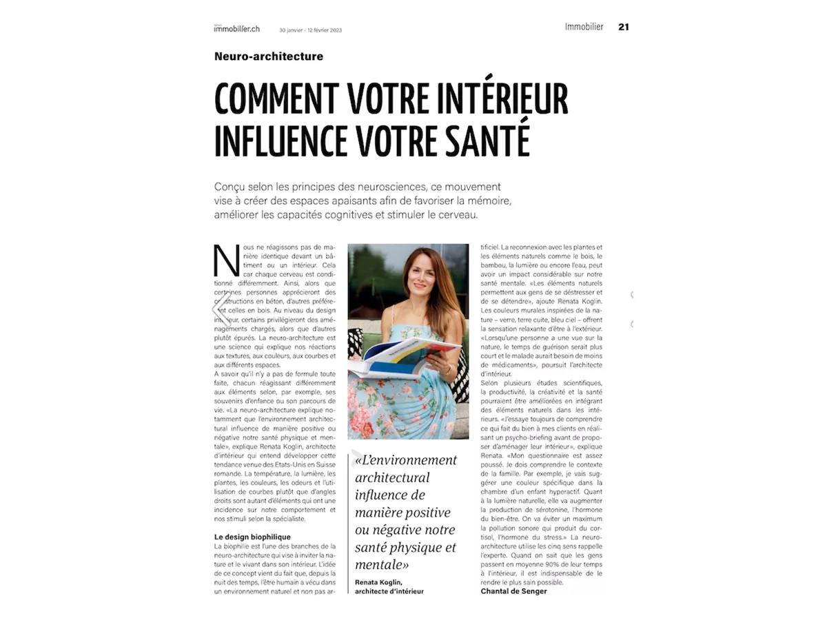 Immobilier.ch – How your home influences your health