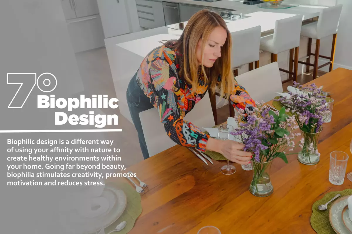 Interior design trends 2024: harmonizing your home with nature and technology