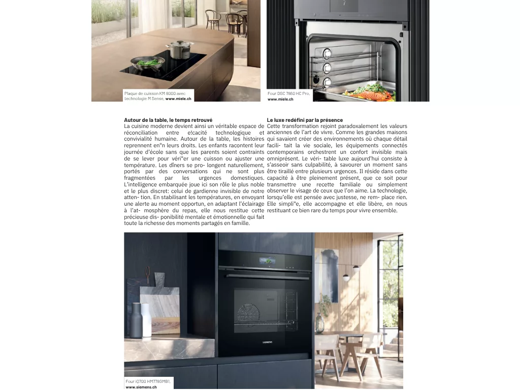 Marie Claire – Design d’intérieur : La cuisine connectée, faciliter la vie et libérer du temps (2)