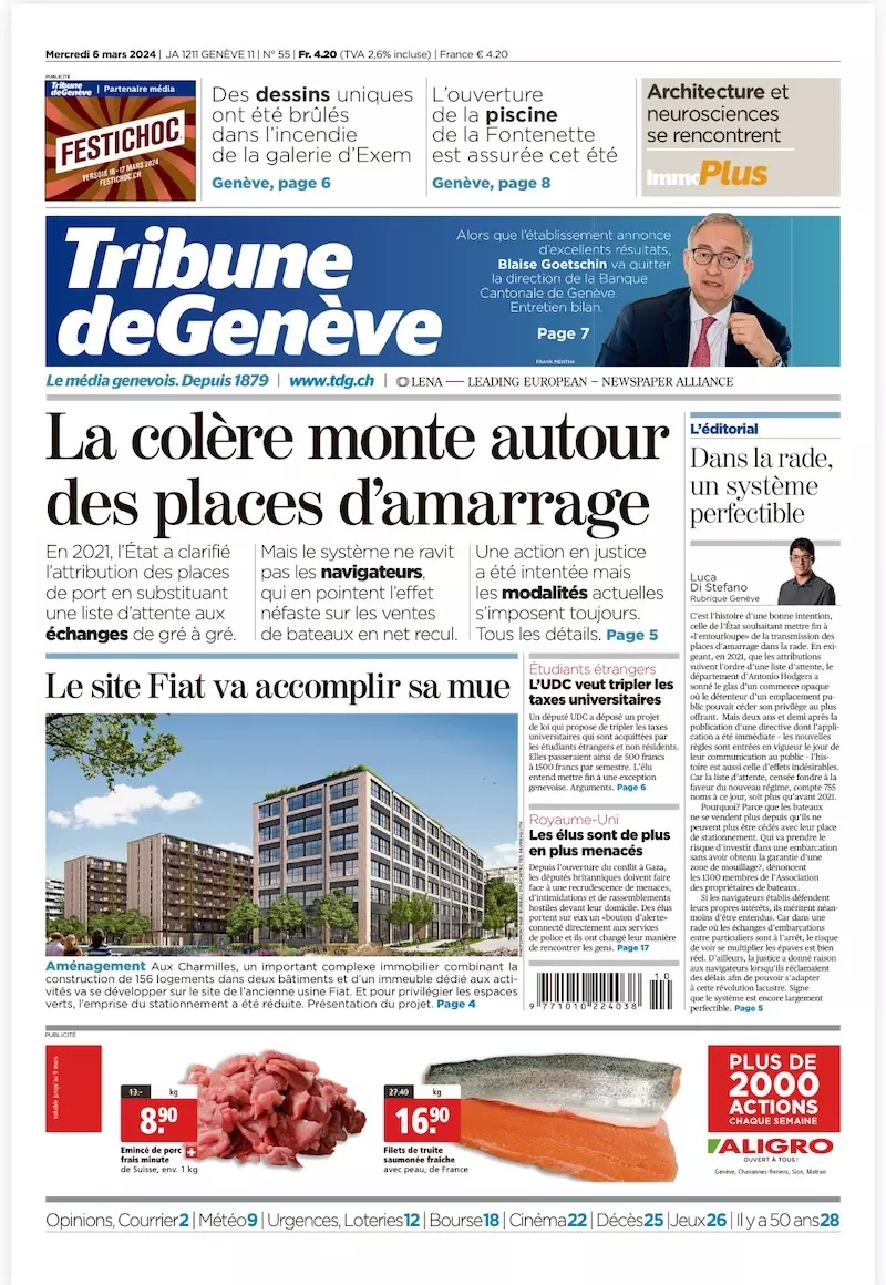 Tribune de Genève – Neuro-architecture: An Aid to Inclusion (2)