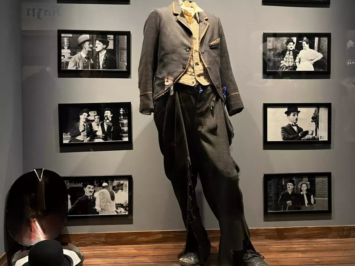 Visite o museu Charlie Chaplin!